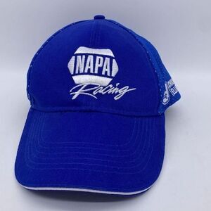 Napa Racing Cap‎ Adult Adjustable Blue White Hase Elliott 9 Baseball Hat Mens